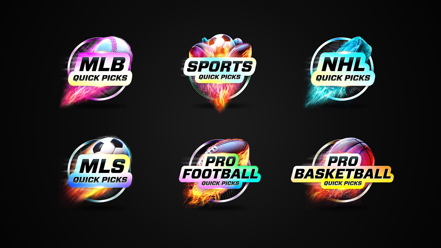 Chalkline Quick Picks sports logo family