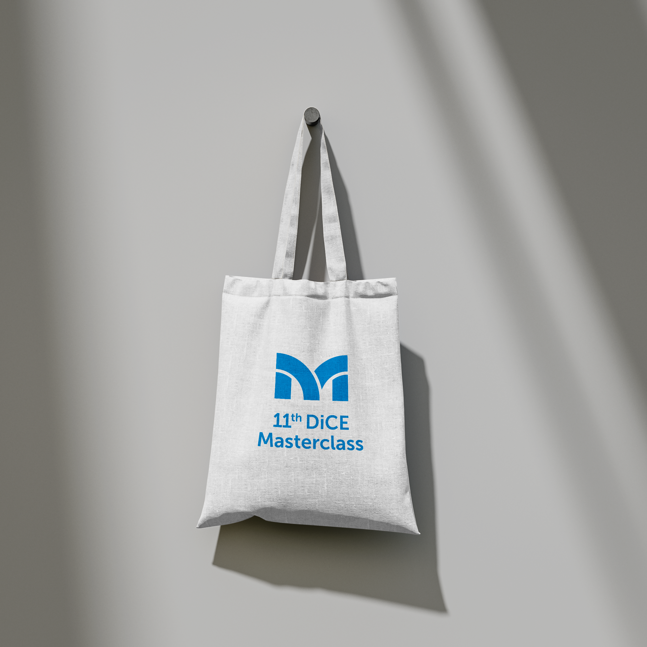 DiCE Masterclass branded tote bag