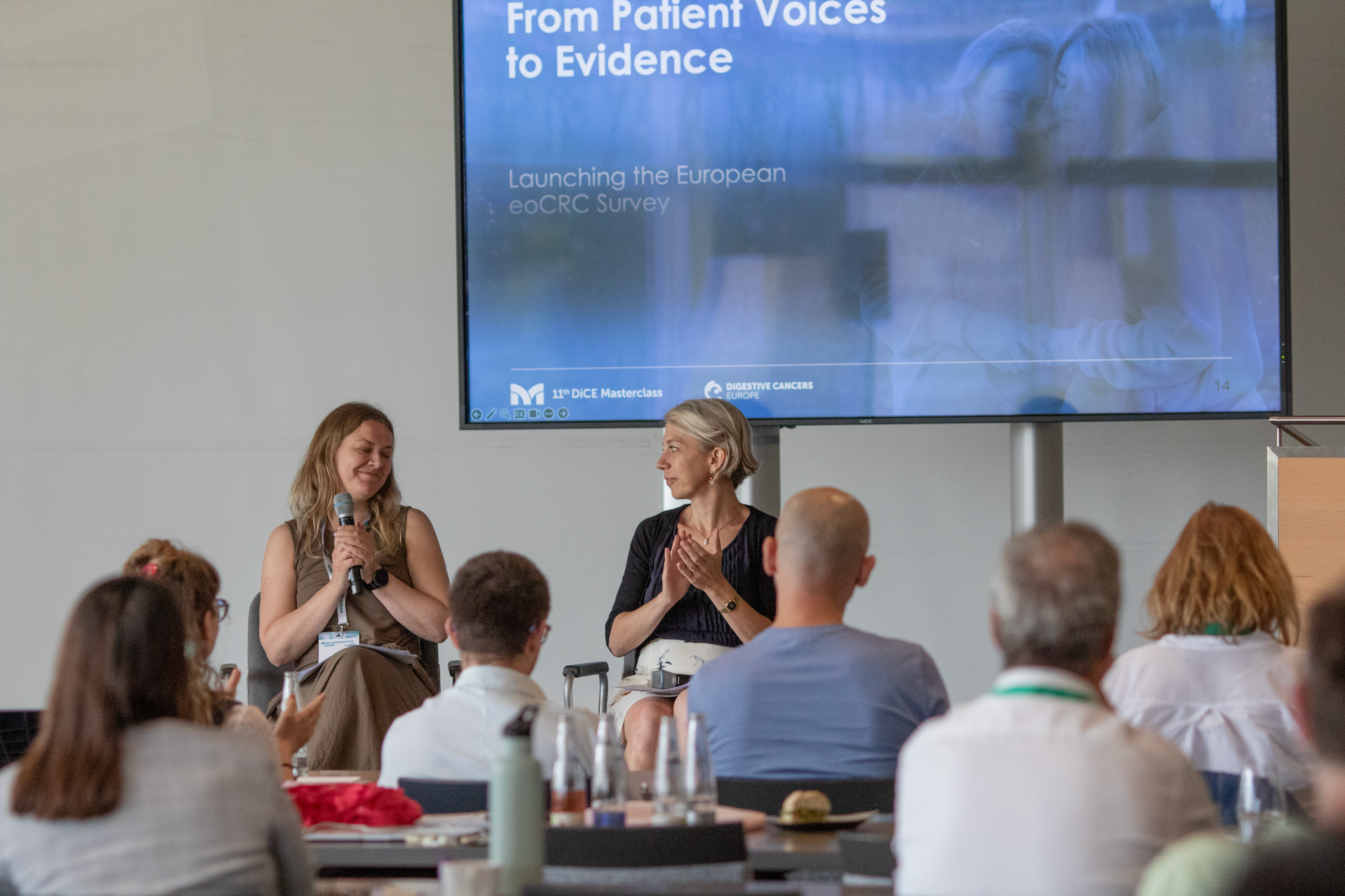 DiCE Masterclass panel discussion during the event