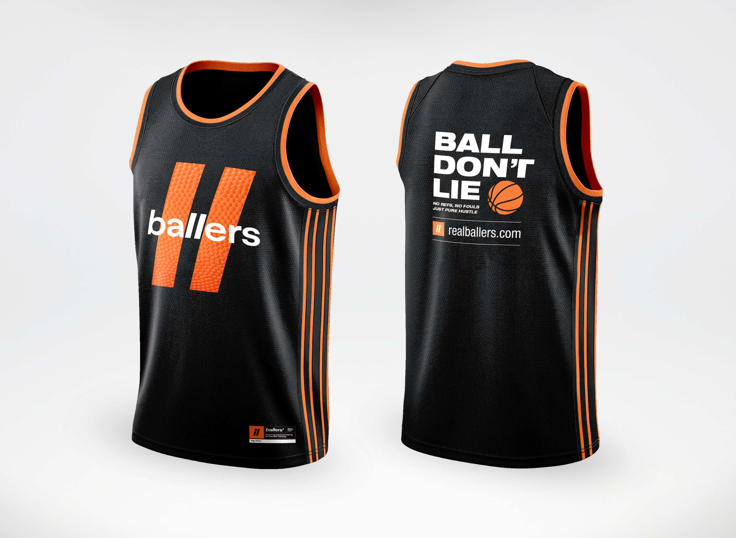 Ballers basketball jersey concept 2