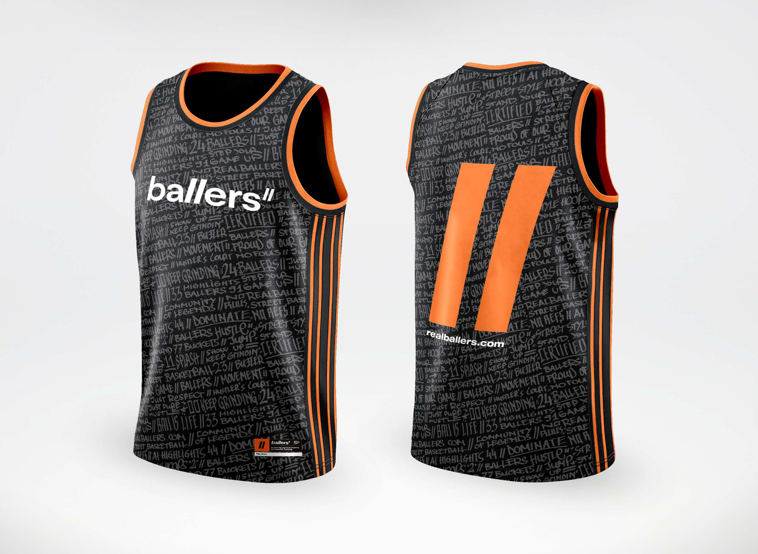 Ballers basketball jersey concept 5